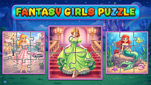Easy Puzzle game for girl babies. Play it free !