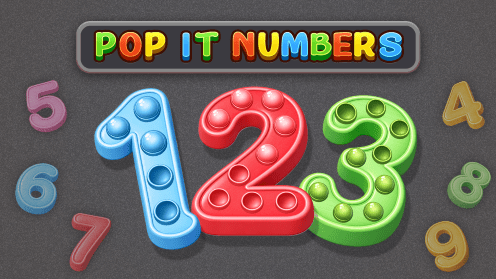Give your babies a haptic feedback of popping the numbers online, while they learn numbers at the same time.